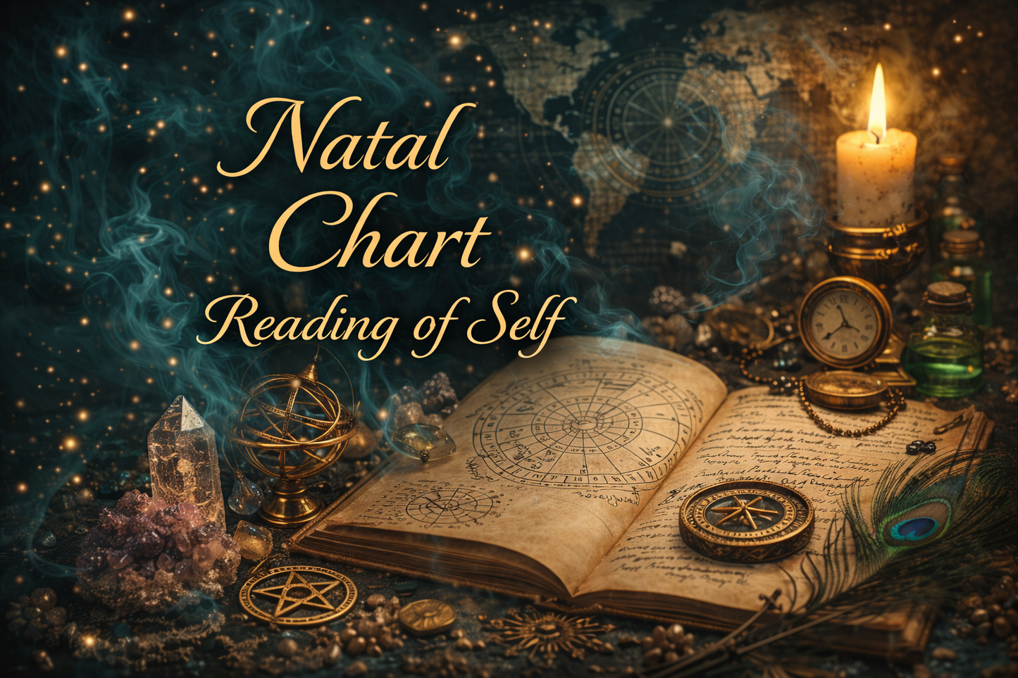 Astrology- Natal Chart Reading of Self
